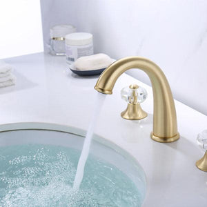 Legion Furniture Bathroom Faucets Legion Furniture UPC Faucet With Drain-Brown Bronze Gold ZY8009-G