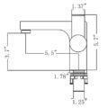Load image into Gallery viewer, Legion Furniture Bathroom Faucets Legion Furniture UPC Faucet With Drain-Brushed Nickel ZY6053-BN