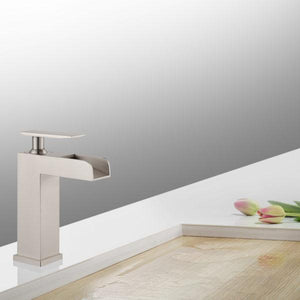 Legion Furniture Bathroom Faucets Legion Furniture UPC Faucet With Drain-Brushed Nickel ZY8001-BN