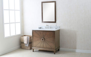 Legion Furniture Vanity Legion Furniture 36" Antique Coffee Sink Vanity With WLF7040-37 Top, No Faucet WLF7040-36-CW