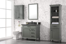 Load image into Gallery viewer, Legion Furniture Vanity Legion Furniture 36&quot; Pewter Green Finish Sink Vanity Cabinet With Blue Lime Stone Top WLF2236-PG