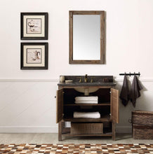 Load image into Gallery viewer, Legion Furniture Vanity Legion Furniture 36&quot; Solid Wood Sink Vanity With Moonstone Top-No Faucet WH5136-BR