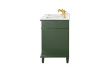 Load image into Gallery viewer, Legion Furniture Vanity Legion Furniture 60&quot; Vogue Green Finish Double Sink Vanity Cabinet With Carrara White Top WLF2260D-VG