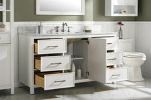 Load image into Gallery viewer, Legion Furniture Vanity Legion Furniture 60&quot; White Finish Single Sink Vanity Cabinet With Carrara White Top WLF2160S-W