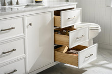 Load image into Gallery viewer, Legion Furniture Vanity Legion Furniture 60&quot; White Finish Single Sink Vanity Cabinet With Carrara White Top WLF2160S-W