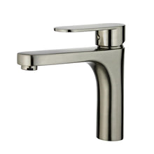 Load image into Gallery viewer, Sinks and Vanities Brushed Nickel $150.00 Bellaterra Home Donostia Single Handle Bathroom Vanity Faucet With Overflow Drain