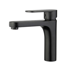 Load image into Gallery viewer, Sinks and Vanities New Black $156.00 Bellaterra Home Donostia Single Handle Bathroom Vanity Faucet With Overflow Drain