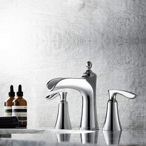 Vinnova Bathroom Faucets Polished Chrome $240.45 Copy of Vinnova Ukiah Two Handle 8 Inch Widespread Bathroom Faucet