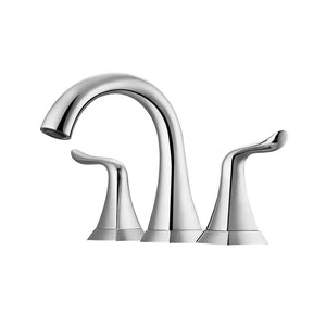 Vinnova Bathroom Faucets Vinnova Beverly Two-Handle 8-Inch Widespread Bathroom Faucet