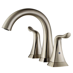 Vinnova Bathroom Faucets Vinnova Beverly Two-Handle 8-Inch Widespread Bathroom Faucet