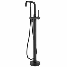 Load image into Gallery viewer, Vinnova Bathroom Faucets Vinnova Delara Freestanding Chrome Tub Faucet with Hand Shower