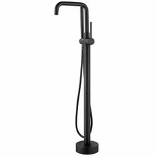 Load image into Gallery viewer, Vinnova Bathroom Faucets Vinnova Delara Freestanding Chrome Tub Faucet with Hand Shower