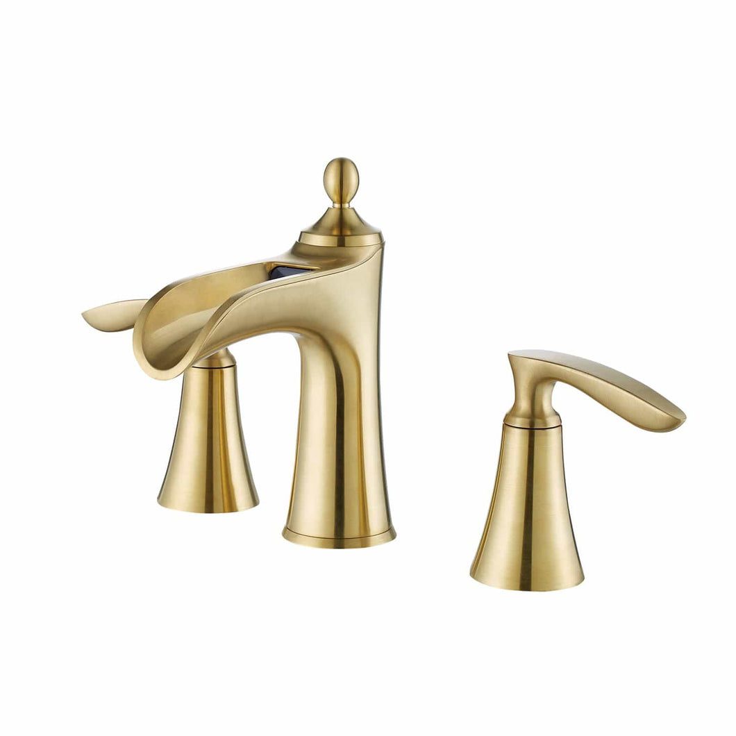 Vinnova Bathroom Faucets Vinnova Ukiah Two Handle 8 Inch Widespread Bathroom Faucet