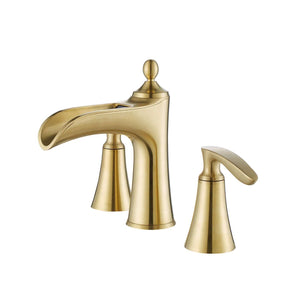 Vinnova Bathroom Faucets Vinnova Ukiah Two Handle 8 Inch Widespread Bathroom Faucet