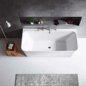 Vinnova Bathtub Vinnova Dashiel 67" x 31.5" Soaking Bathtub **NEW**