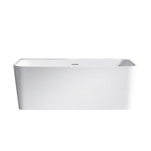 Vinnova Bathtub Vinnova Dashiel 67" x 31.5" Soaking Bathtub **NEW**