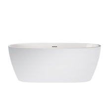 Load image into Gallery viewer, Vinnova Bathtub Vinnova Everly 59&quot; x 31.5&quot; Soaking Bathtub