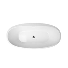 Load image into Gallery viewer, Vinnova Bathtub Vinnova Everly 59&quot; x 31.5&quot; Soaking Bathtub