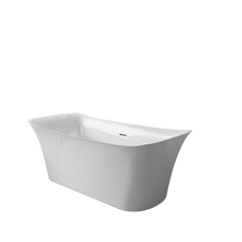 Load image into Gallery viewer, Vinnova Bathtub Vinnova Gorizia 67&quot; x 31.5&quot; Soaking Bathtub **NEW**