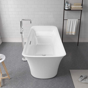 Vinnova Bathtub Vinnova Gorizia 67" x 31.5" Soaking Bathtub **NEW**