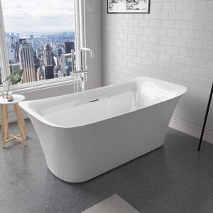 Vinnova Bathtub Vinnova Gorizia 67" x 31.5" Soaking Bathtub **NEW**