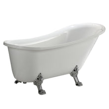 Load image into Gallery viewer, Vinnova Bathtub Vinnova Jacqueline 63&quot; x 28&quot; Soaking Bathtub