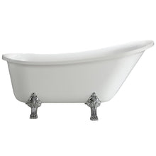 Load image into Gallery viewer, Vinnova Bathtub Vinnova Jacqueline 63&quot; x 28&quot; Soaking Bathtub