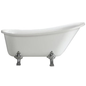 Vinnova Bathtub Vinnova Jacqueline 63" x 28" Soaking Bathtub