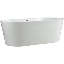 Load image into Gallery viewer, Vinnova Bathtub Vinnova Lumina 59&quot; x 29.5&quot; Soaking Bathtub
