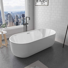 Load image into Gallery viewer, Vinnova Bathtub Vinnova Nuoro 59&quot; x 31.5&quot; Soaking Bathtub **NEW**