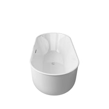 Load image into Gallery viewer, Vinnova Bathtub Vinnova Nuoro 59&quot; x 31.5&quot; Soaking Bathtub **NEW**