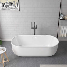 Load image into Gallery viewer, Vinnova Bathtub Vinnova Nuoro 59&quot; x 31.5&quot; Soaking Bathtub **NEW**