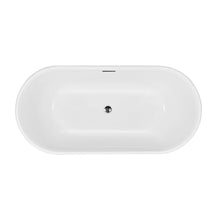 Load image into Gallery viewer, Vinnova Bathtub Vinnova Nuoro 59&quot; x 31.5&quot; Soaking Bathtub **NEW**