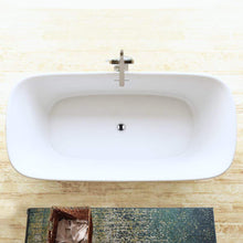 Load image into Gallery viewer, Vinnova Bathtub Vinnova Orion 59&quot; x 31.5&quot; Soaking Bathtub