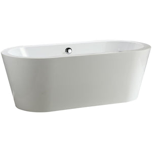 Vinnova Bathtub White $1092.00 Vinnova Melania 68" x 32" Soaking Bathtub
