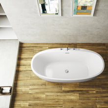 Load image into Gallery viewer, Vinnova Bathtub White $829.00 Vinnova Everly 59&quot; x 31.5&quot; Soaking Bathtub