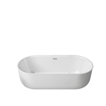 Load image into Gallery viewer, Vinnova Bathtub White $869.00 Vinnova Nuoro 59&quot; x 31.5&quot; Soaking Bathtub **NEW**