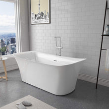 Load image into Gallery viewer, Vinnova Bathtub White $899.00 Vinnova Gorizia 67&quot; x 31.5&quot; Soaking Bathtub **NEW**
