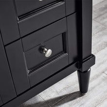 Load image into Gallery viewer, Vinnova Vanity Vinnova Catania 36&quot; Vanity in Espresso with Carrara White Marble Countertop Without Mirror