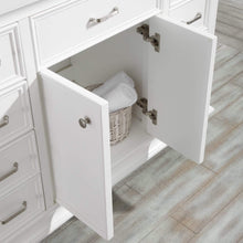 Load image into Gallery viewer, Vinnova Vanity Vinnova Charlotte 48&quot; Vanity in White with Carrara Quartz Stone Top  Without Mirror