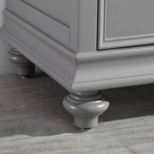 Load image into Gallery viewer, Vinnova Vanity Vinnova Charlotte 60&quot; Double Vanity in Grey with Carrara Quartz Stone Top With Mirror