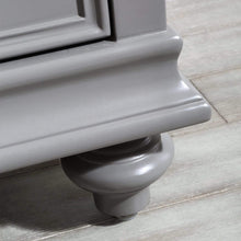 Load image into Gallery viewer, Vinnova Vanity Vinnova Charlotte 72&quot; Double Vanity in Grey with Carrara Quartz Stone Top Without Mirror
