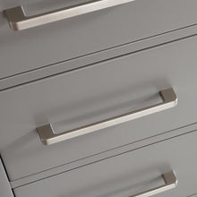 Load image into Gallery viewer, Vinnova Vanity Vinnova Gela 72&quot; Double Vanity in Grey with Carrara White Marble Countertop With Mirror
