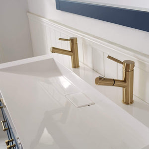 Vinnova Vanity Vinnova Pavia 48” Single Vanity in Royal Blue with Acrylic under-mount Sink With Mirror