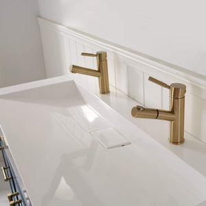 Vinnova Vanity Vinnova Pavia 48” Single Vanity in Royal Blue with Acrylic under-mount Sink Without Mirror