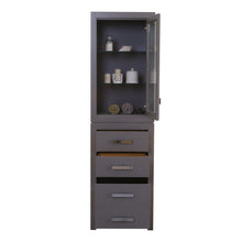 Load image into Gallery viewer, Water Creation Linen Towers Water Creation MADISON-LC-G Madison Collection Linen Cabinet In Cashmere Grey