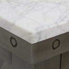 Load image into Gallery viewer, Water Creation Vanity Water Creation AB30CW03GG-000BX1203 30 Inch Grizzle Grey Single Sink Bathroom Vanity With Faucet With Carrara White Marble Counter Top From The ABERDEEN Collection