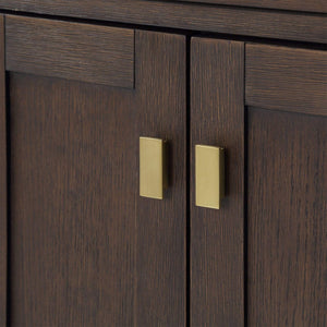 Water Creation Vanity Water Creation CH24B-0600BK Chestnut 24 Inch Single Bathroom Vanity with Mirror in Brown Oak
