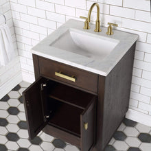 Load image into Gallery viewer, Water Creation Vanity Water Creation CH24CW06BK-000BL1406 Chestnut 24&quot;&quot; Single Bathroom Vanity