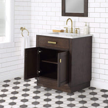 Load image into Gallery viewer, Water Creation Vanity Water Creation CH30CW06BK-000BL1406 Chestnut 30&quot;&quot; Single Bathroom Vanity